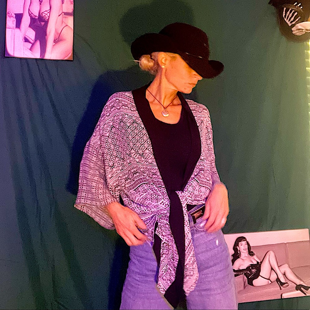Printed Kimono